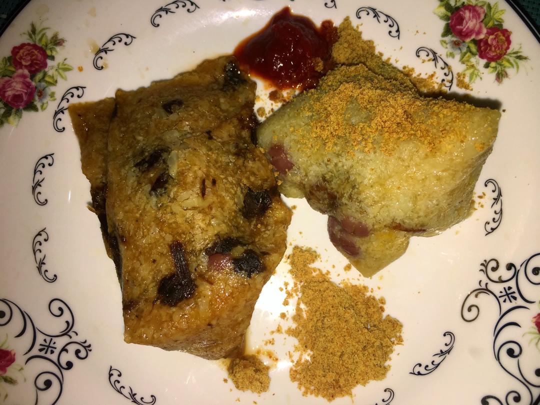 【生酮低碳】糯叽叽系列之粽子，肉粽甜粽