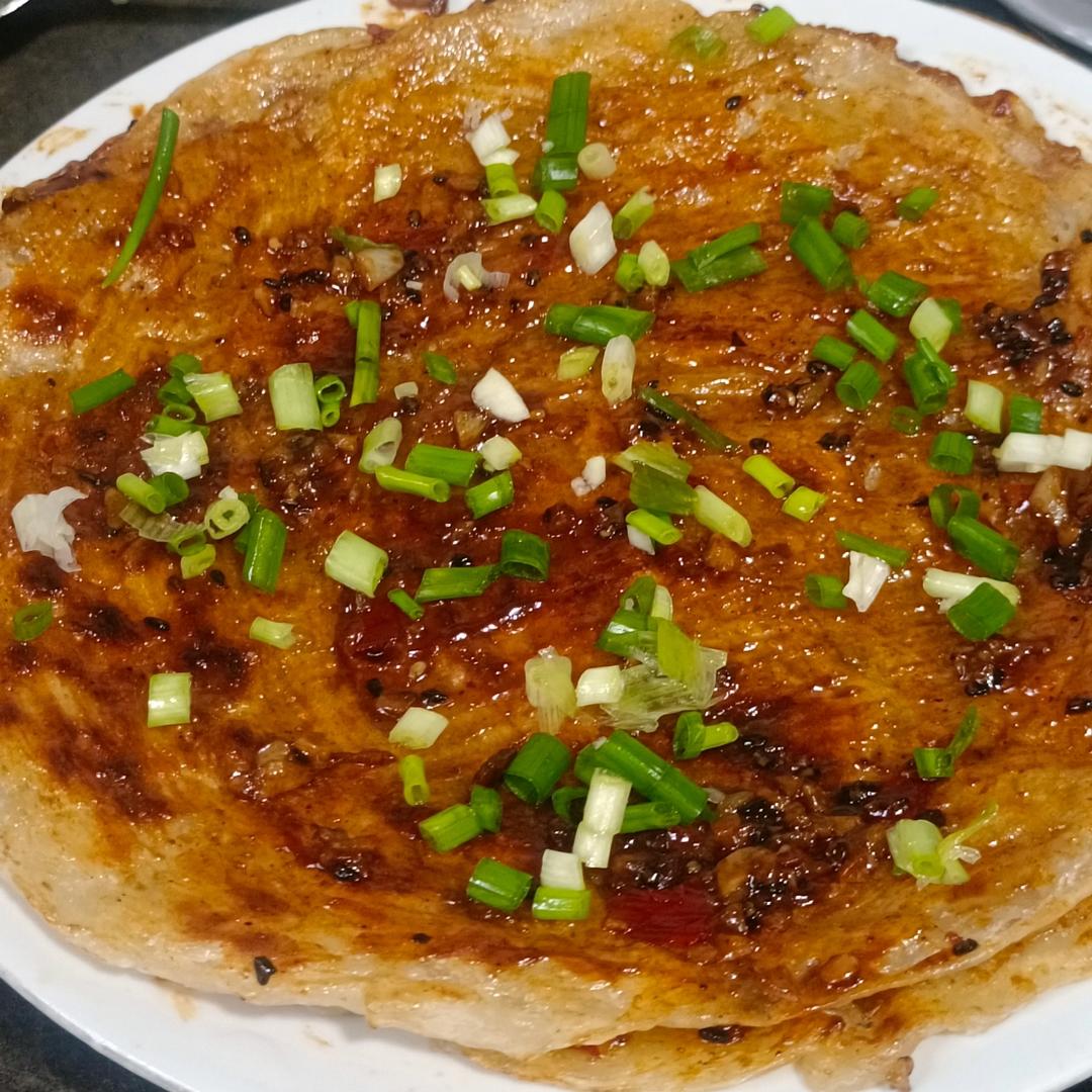 手抓饼新吃法💡自制酱香饼🍕秒杀路边摊