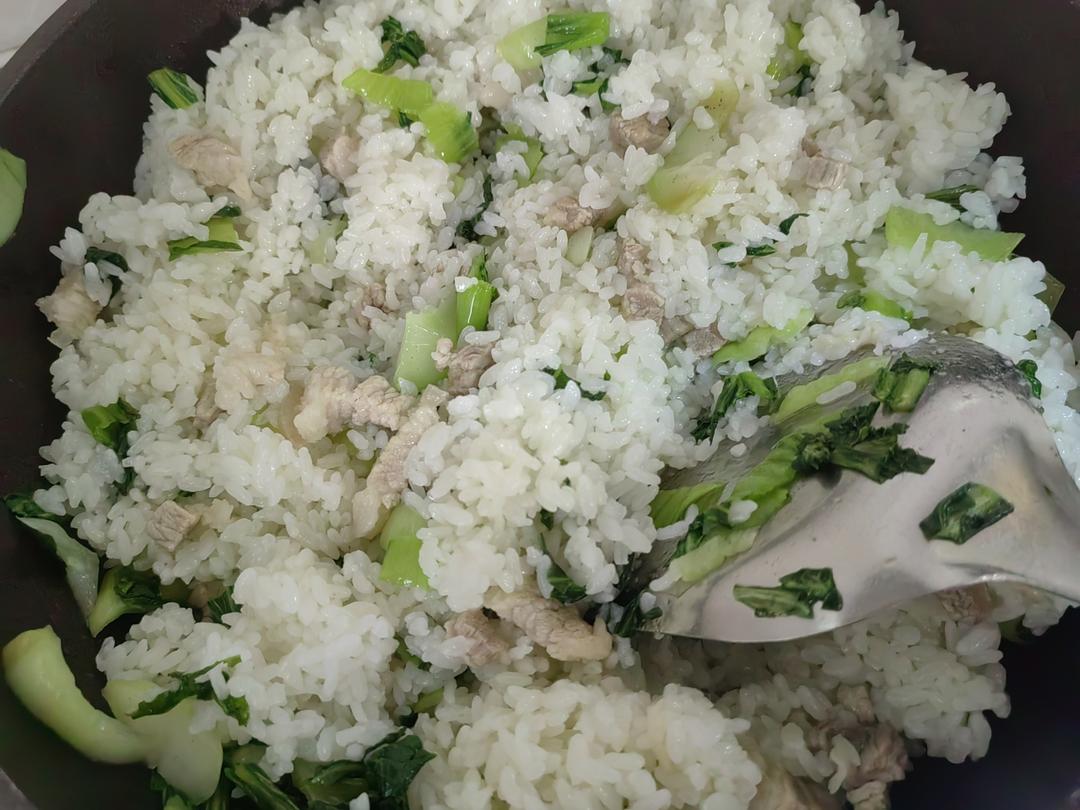 老公连炫3碗，成功率高的霜打时令菜饭！