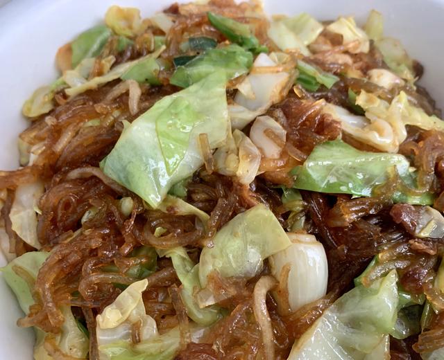 家常菜-升级版粉丝包菜 简单不翻车的做法