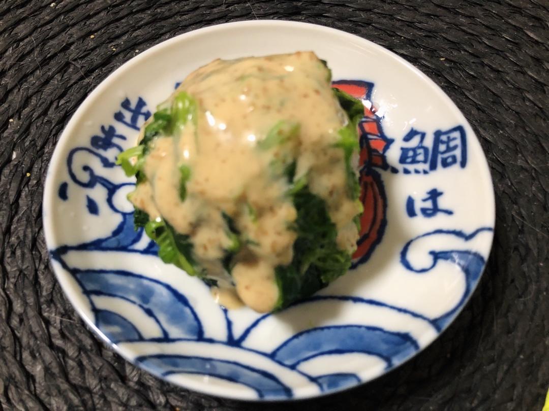 日式芝麻菠菜