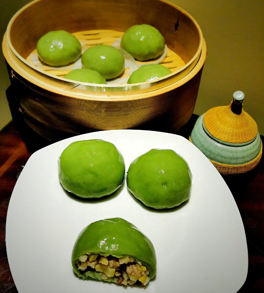 星海螺做的腌笃鲜青团