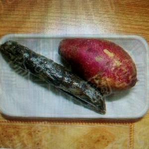 红薯腊肠焖饭的做法 步骤1