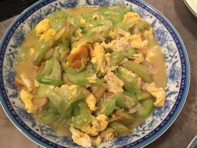 丝瓜炒蛋