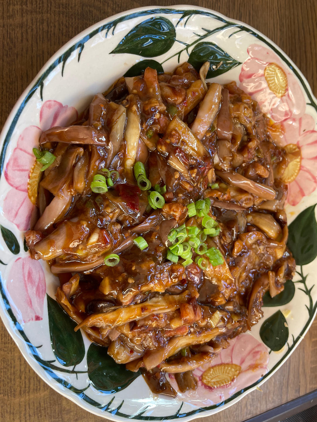 鱼香茄子煲 不用油炸 不用盐腌