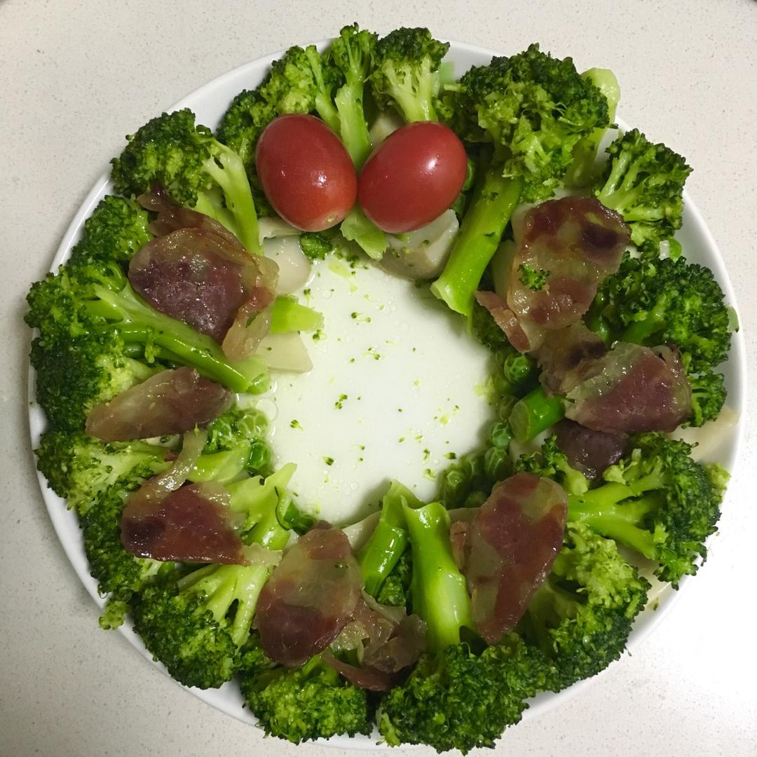 圣诞花环沙拉