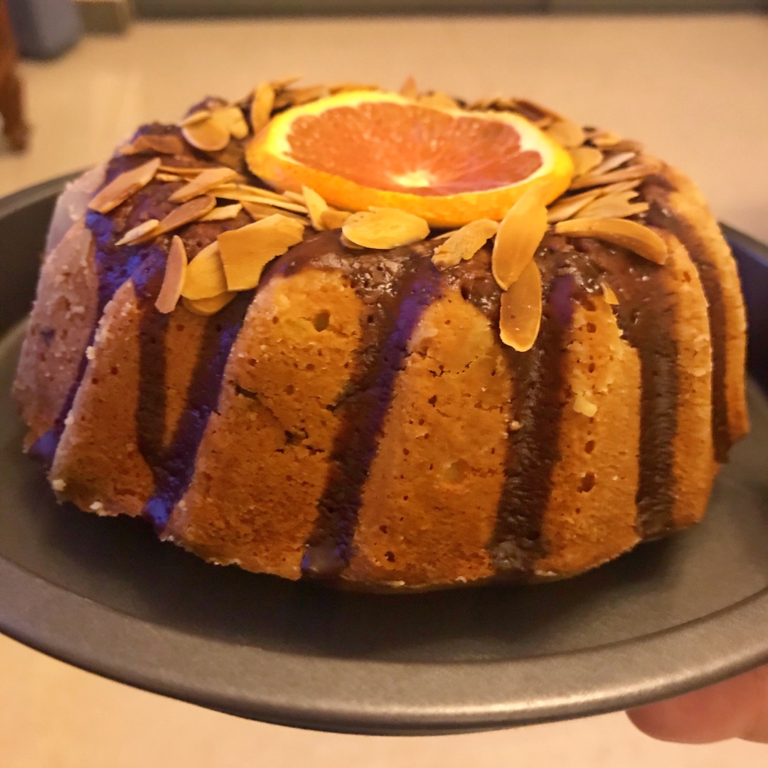 橙皮巧克力 咕咕霍夫磅蛋糕 Kouglof（视频菜谱）
