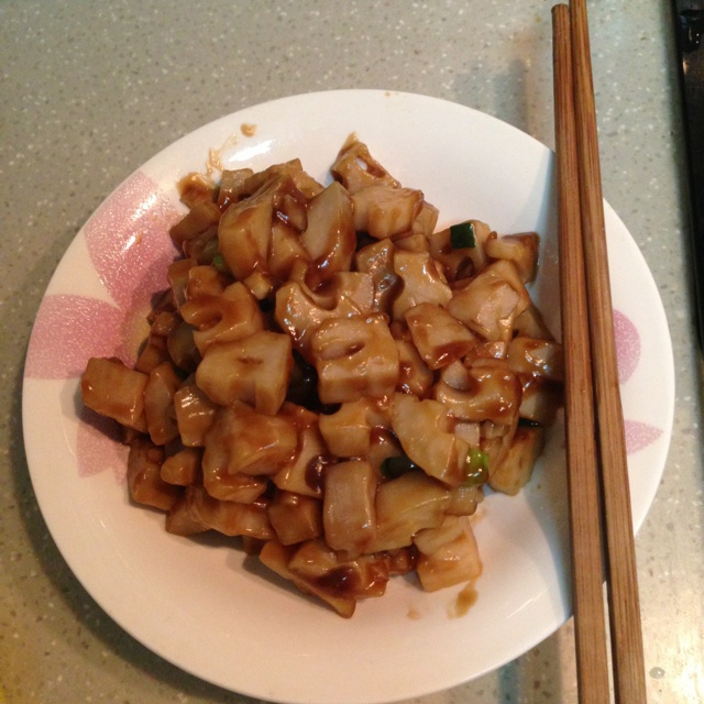 糖醋藕丁