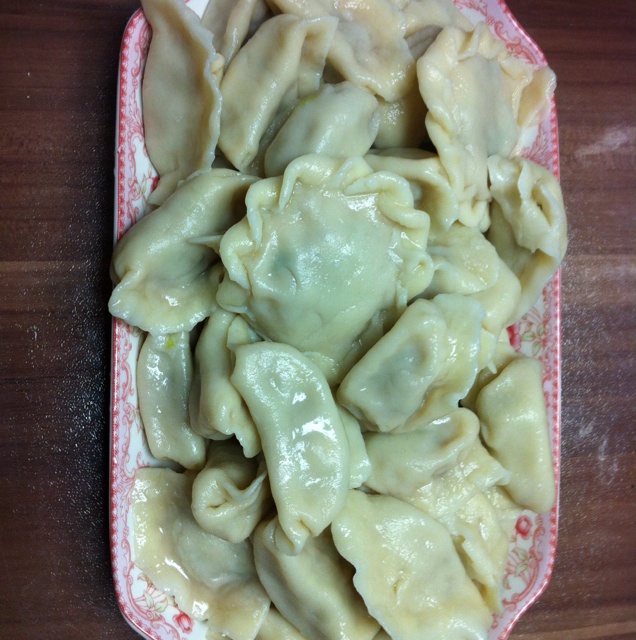 圆白菜猪肉馅饺子