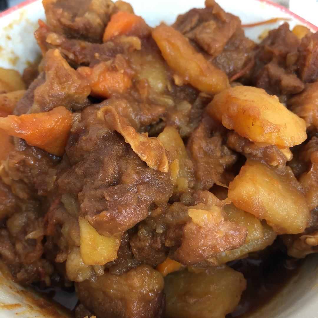 番茄土豆炖牛腩