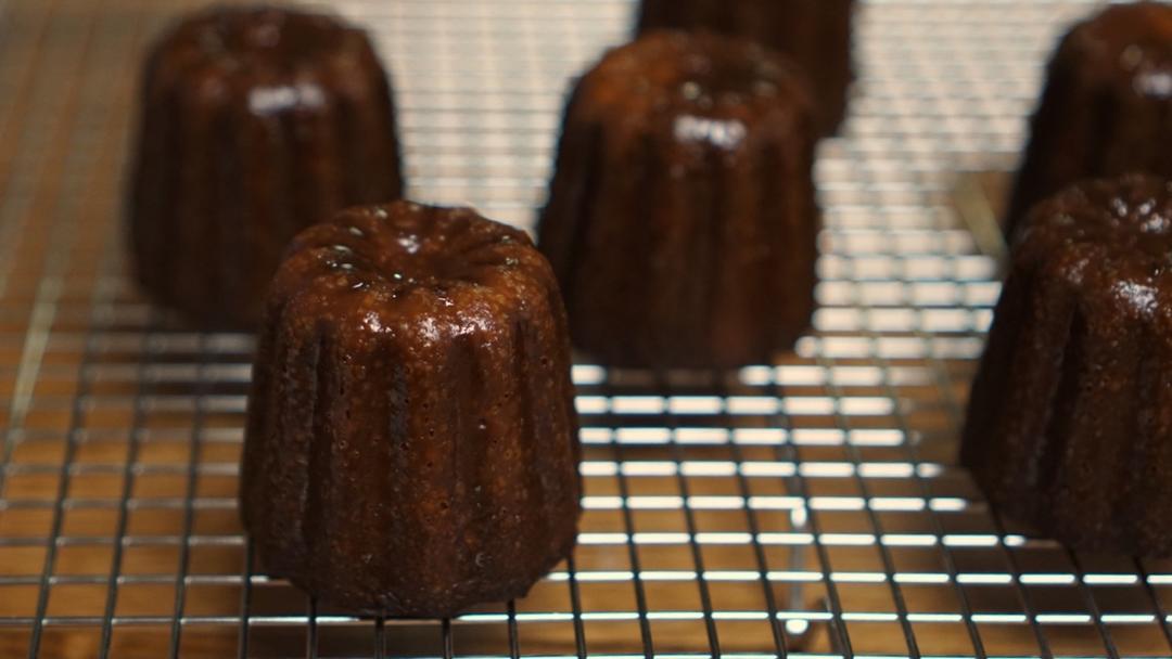 波尔多可露丽（鸳鸯奶茶与抹茶）—便宜钢模无需震面糊