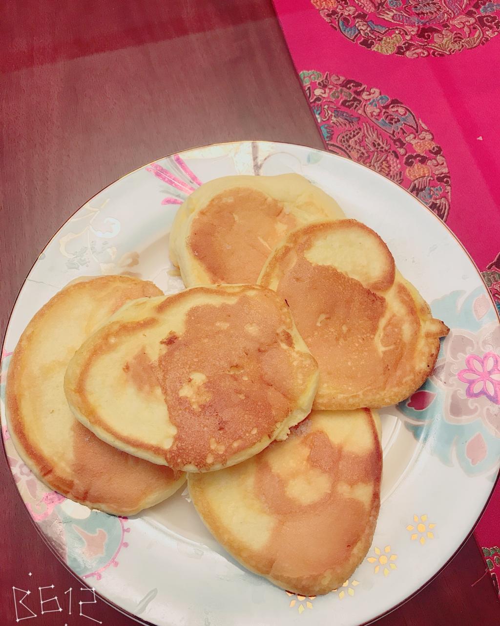 原味无油日式舒芙蕾厚松饼