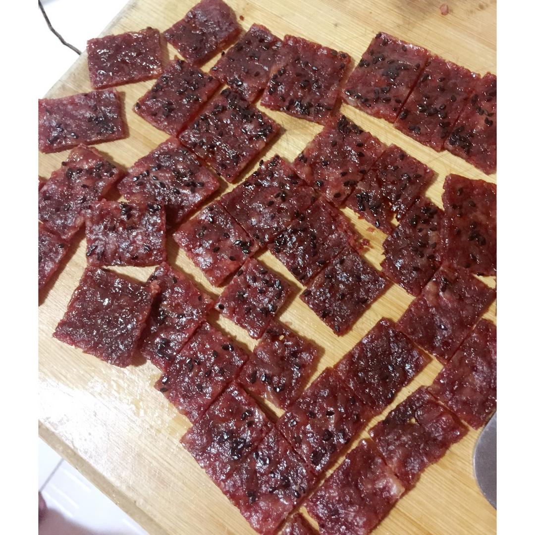 自制超好吃的—蜜汁猪肉脯