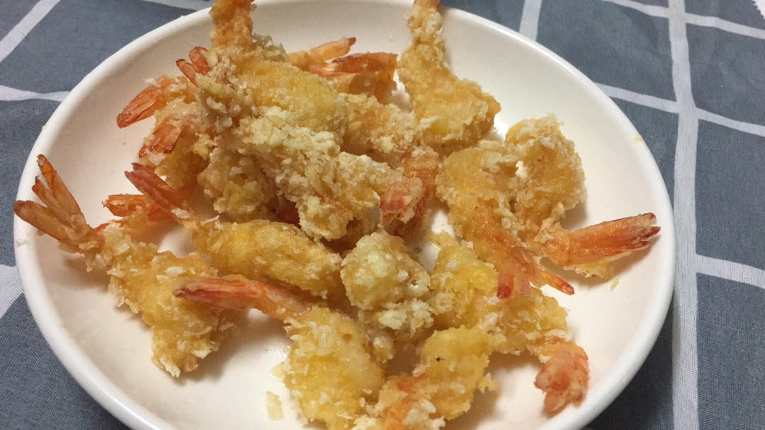 面包糠炸虾