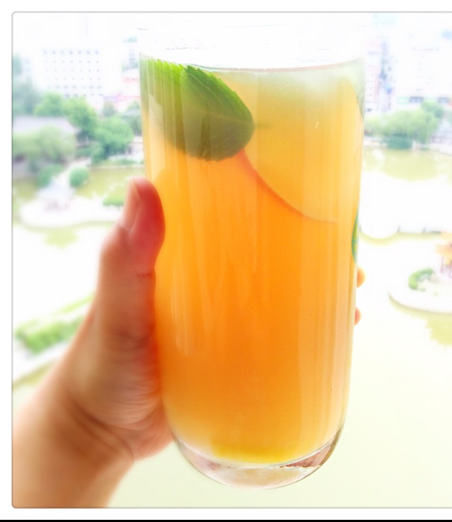 【山姆厨房】雪桃柠檬苏打饮