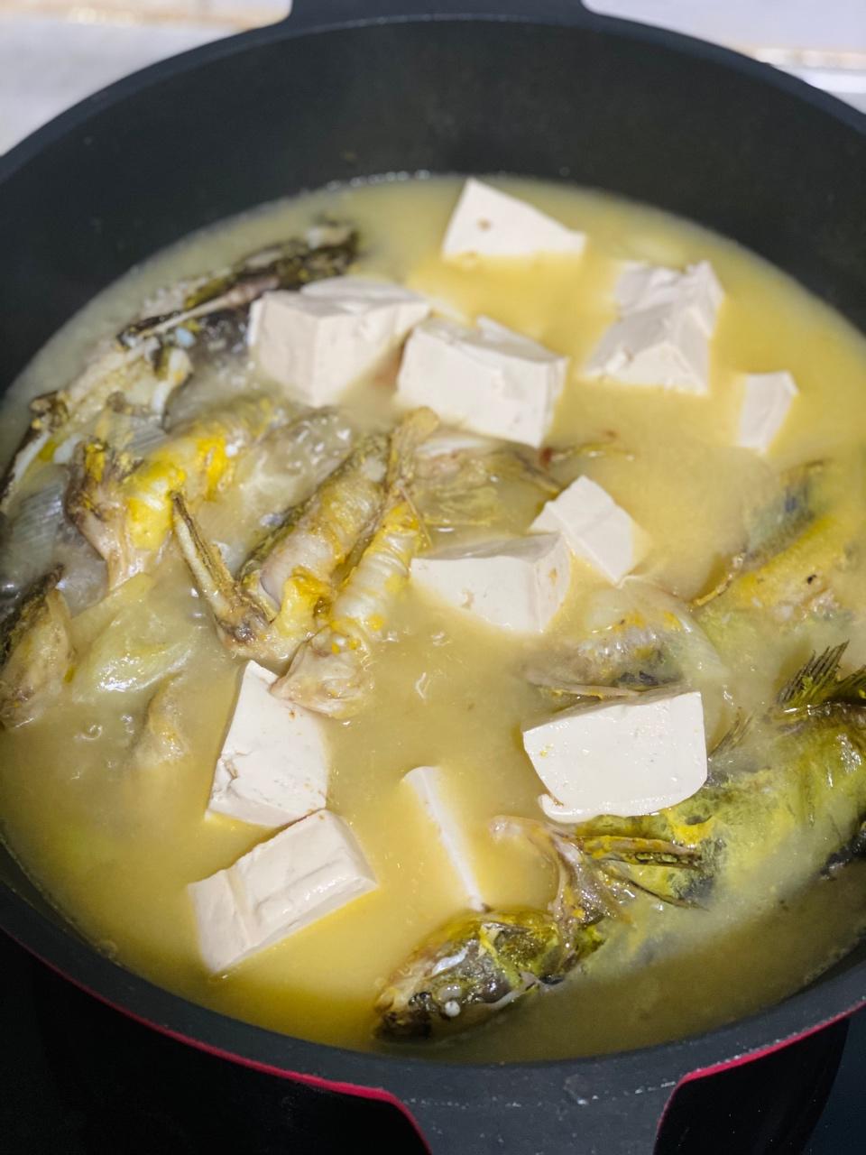 黄骨鱼炖豆腐的做法 步骤9