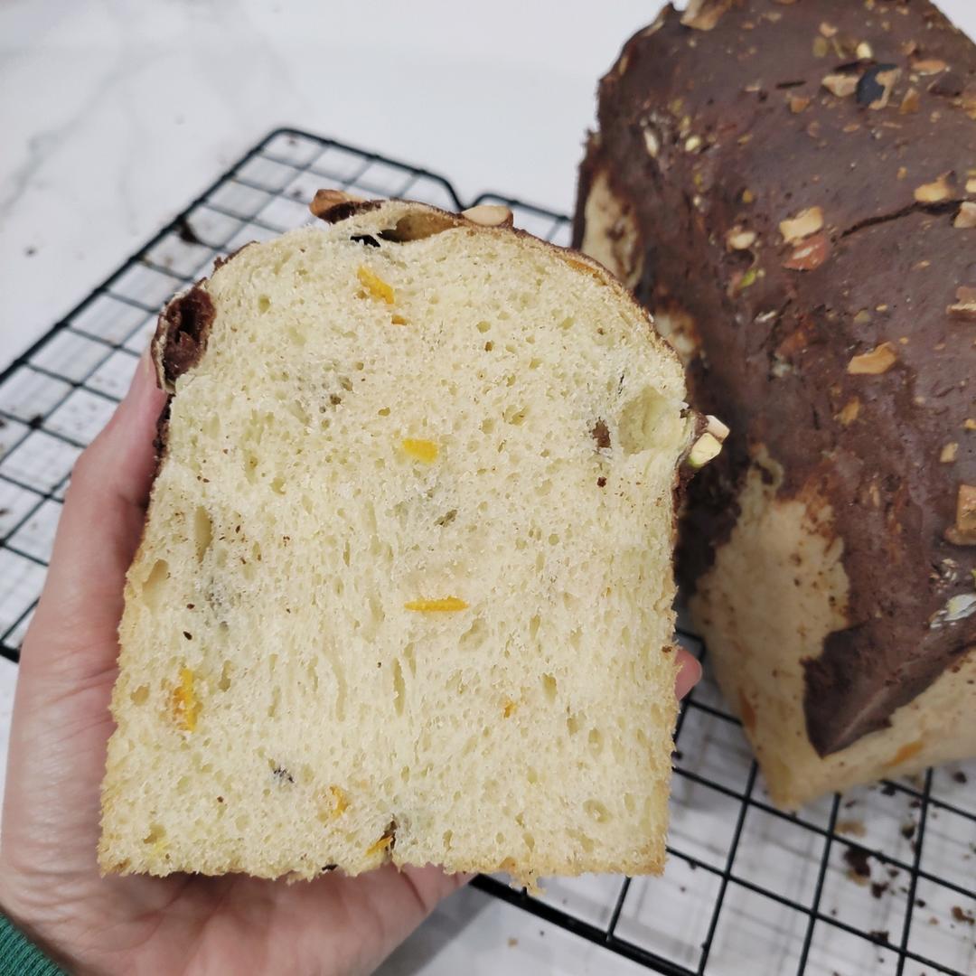 意大利新年面包：潘娜托尼，做完放3天味道更好吃