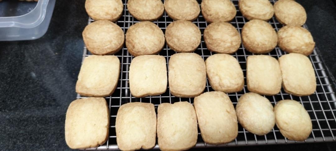 奶香黄油饼干！消耗有盐黄油！