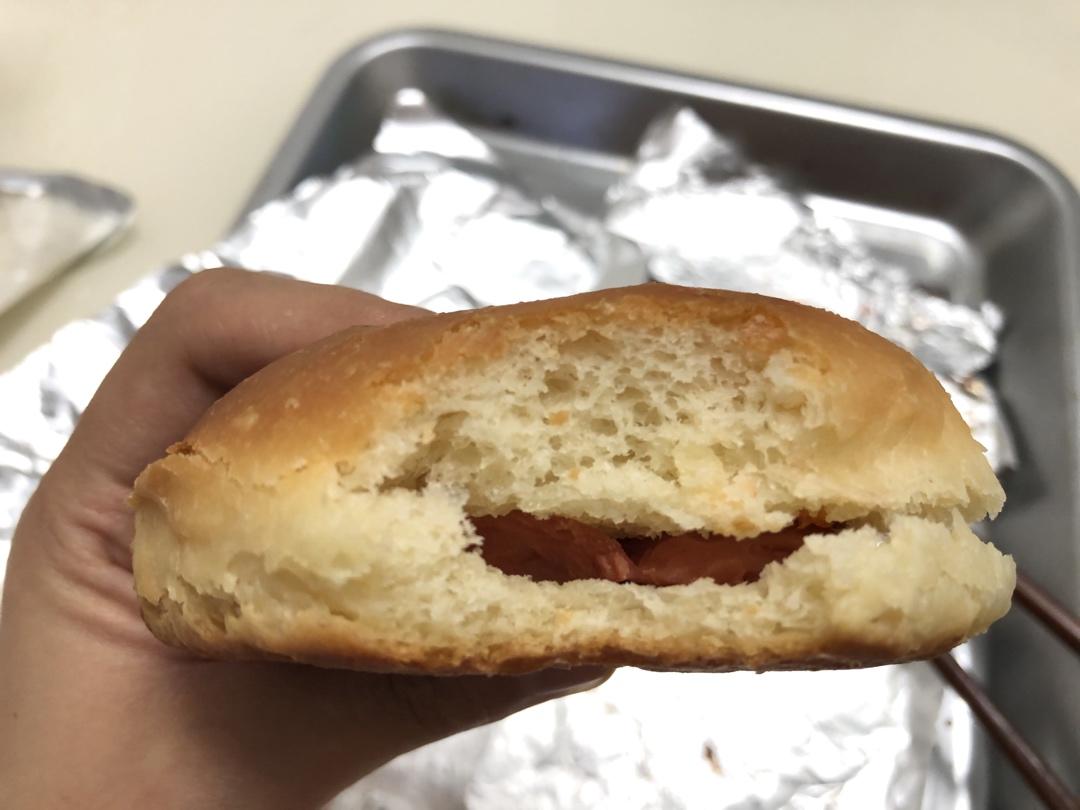 汉堡胚餐包（超百搭手揉面团-详细步骤视频）