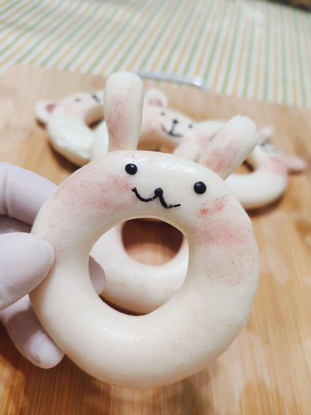 小兔子甜甜圈馒头