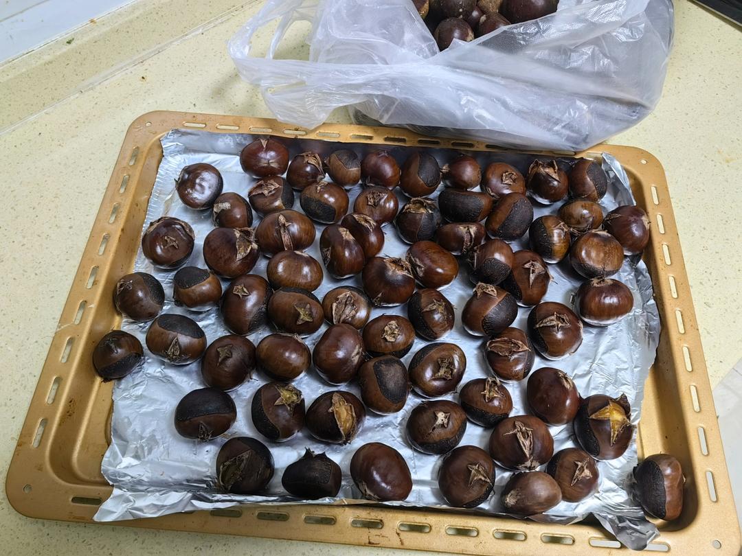 烤箱版栗子