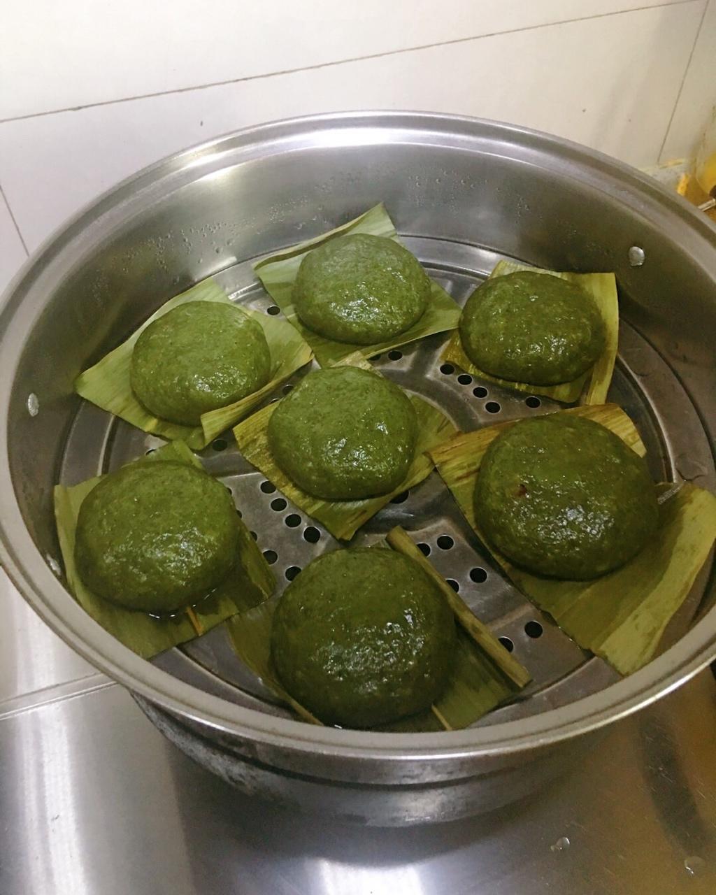 超详细的三种口味青团.清明果.艾果