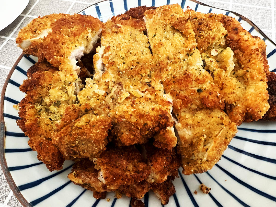 上海名堂炸猪排！脆薄炸街好吃！不掉粉不掉糠！