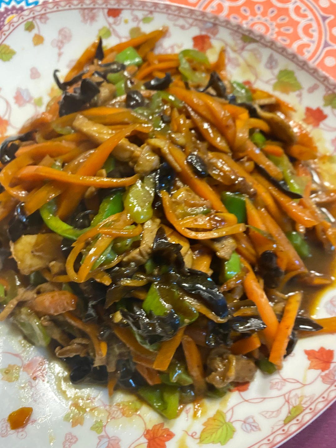 超级下饭鱼香肉丝（不辣版）