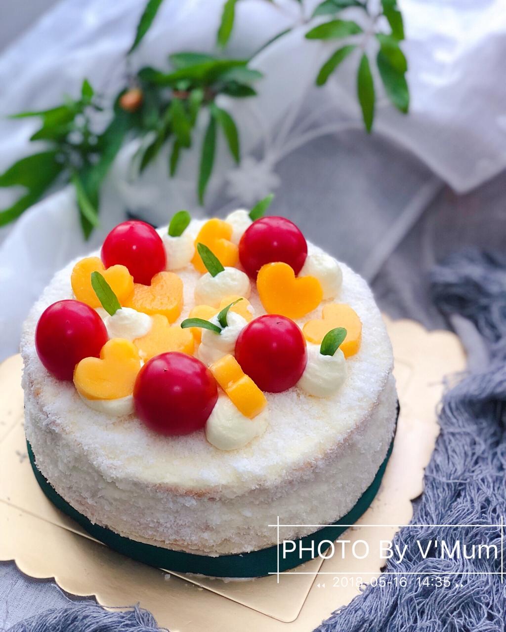 6寸基础戚风（蛋糕胚）