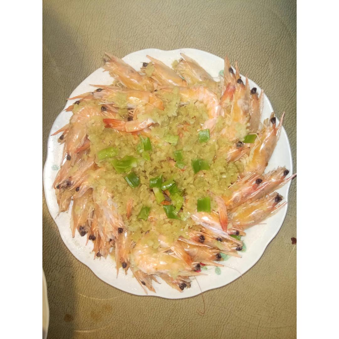 蒜蓉粉丝蒸虾