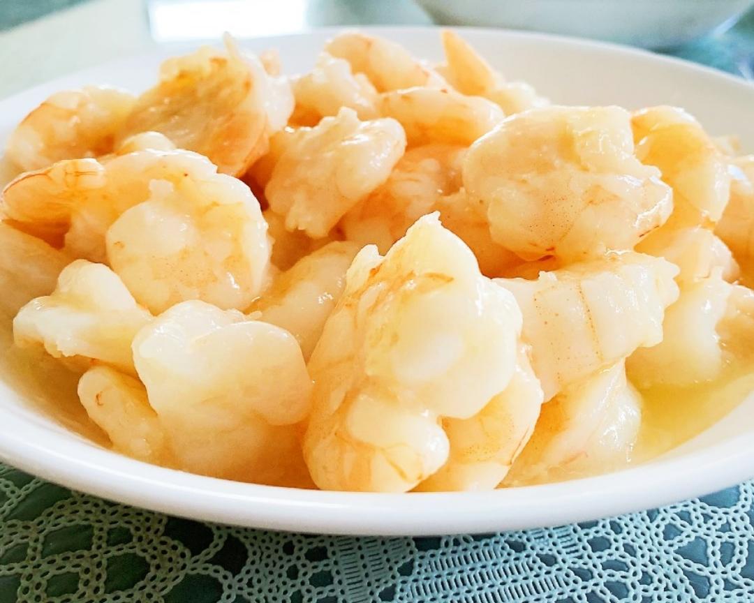 水晶虾仁                                           重在上浆的做法