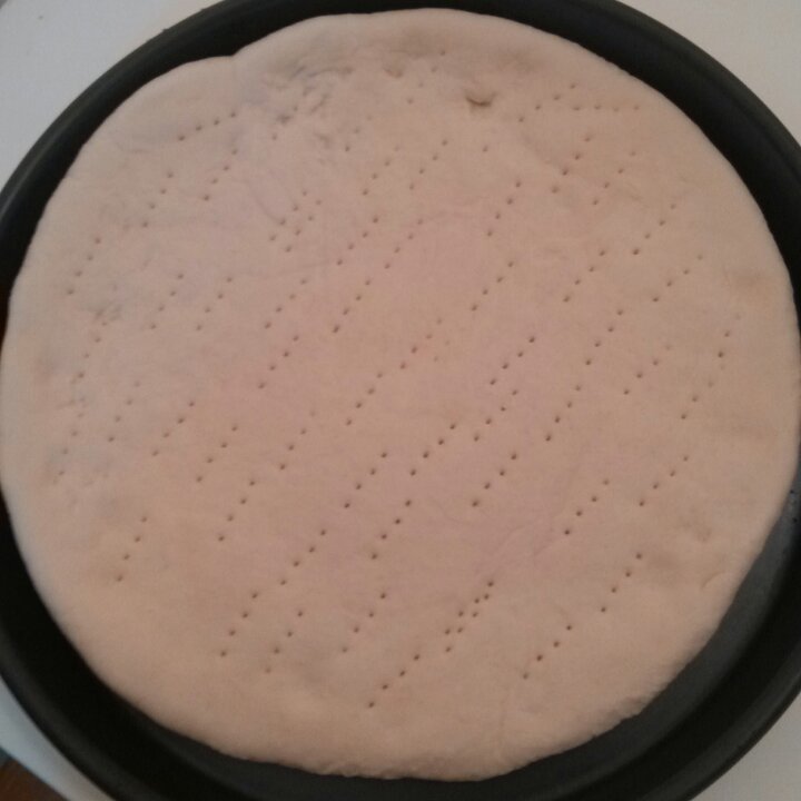 八寸披萨饼皮（四个）制作