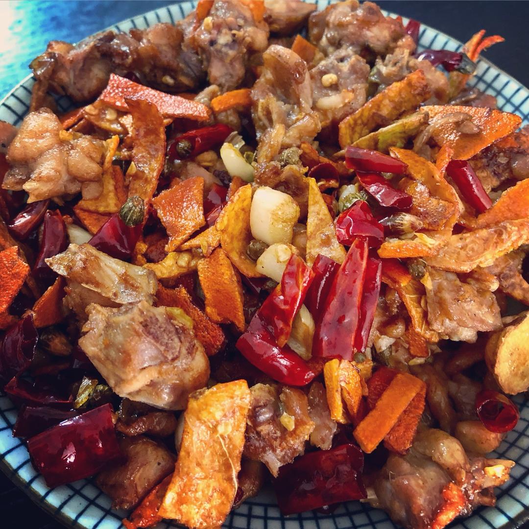 麻辣陈皮兔丁