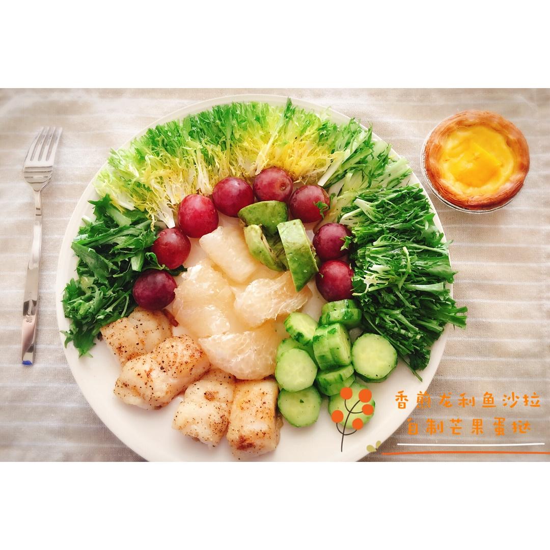 香煎龙利鱼——fit食谱系列
