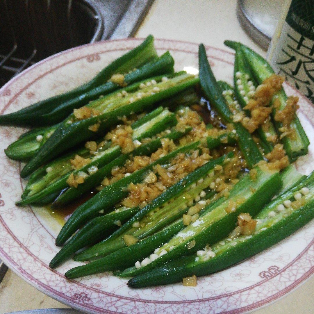 白灼秋葵【最简单做法】