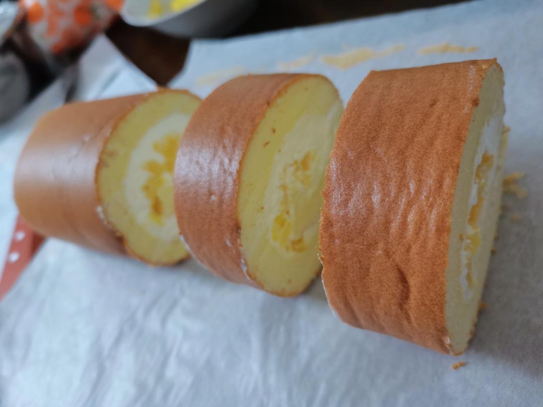 原味基础蛋糕卷(小五卷)