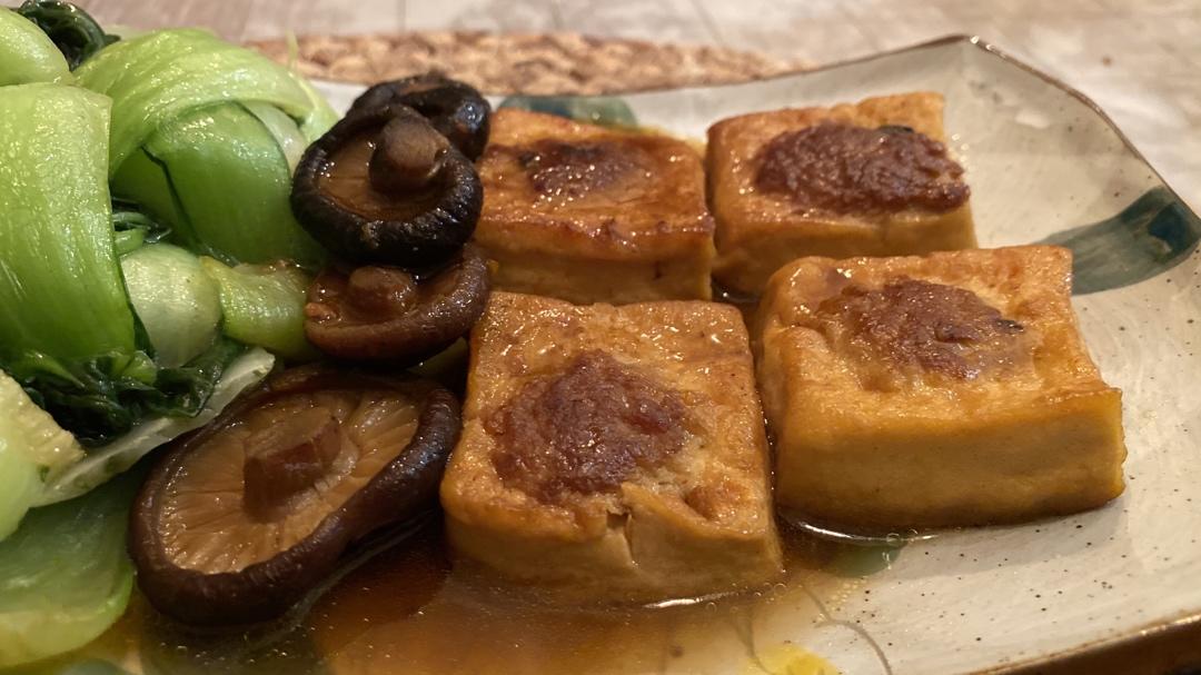 客家煎酿豆腐
