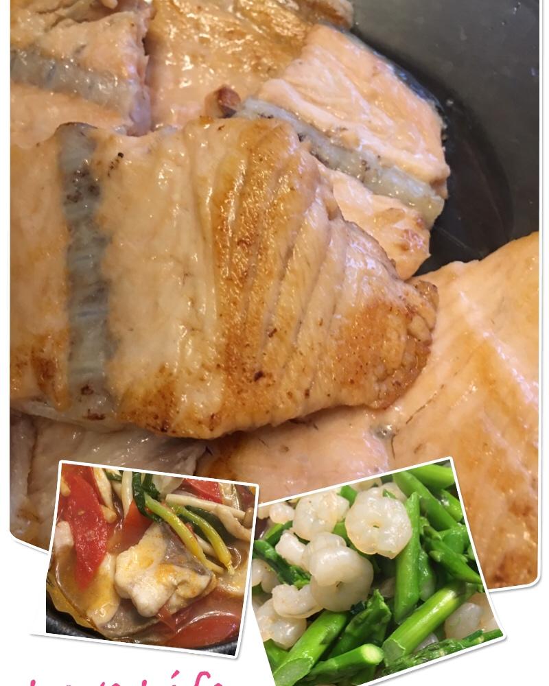 超赞香煎三文鱼排