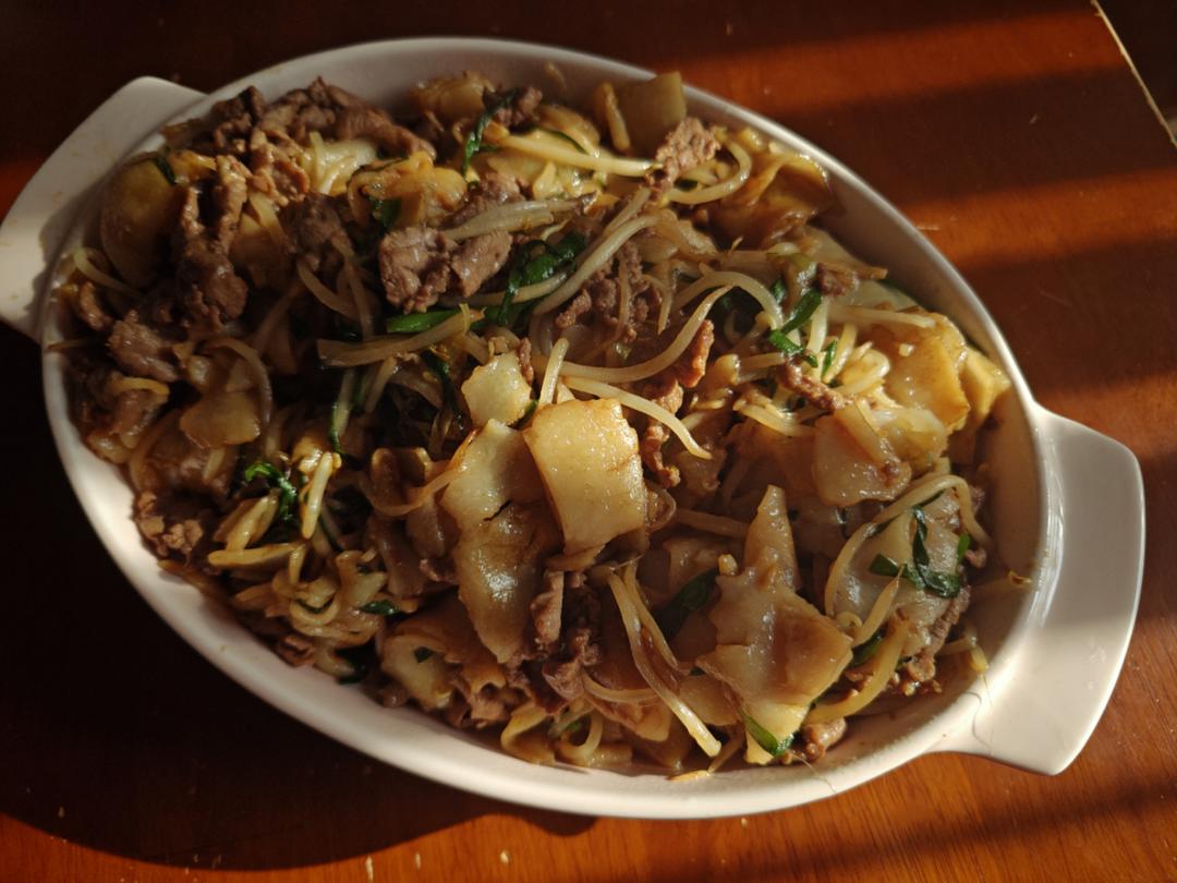 港式茶餐厅的干炒牛河