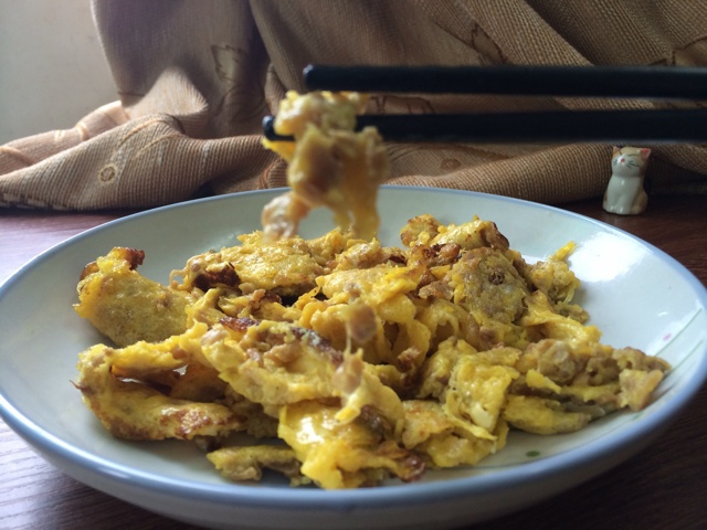 萝卜干炒蛋