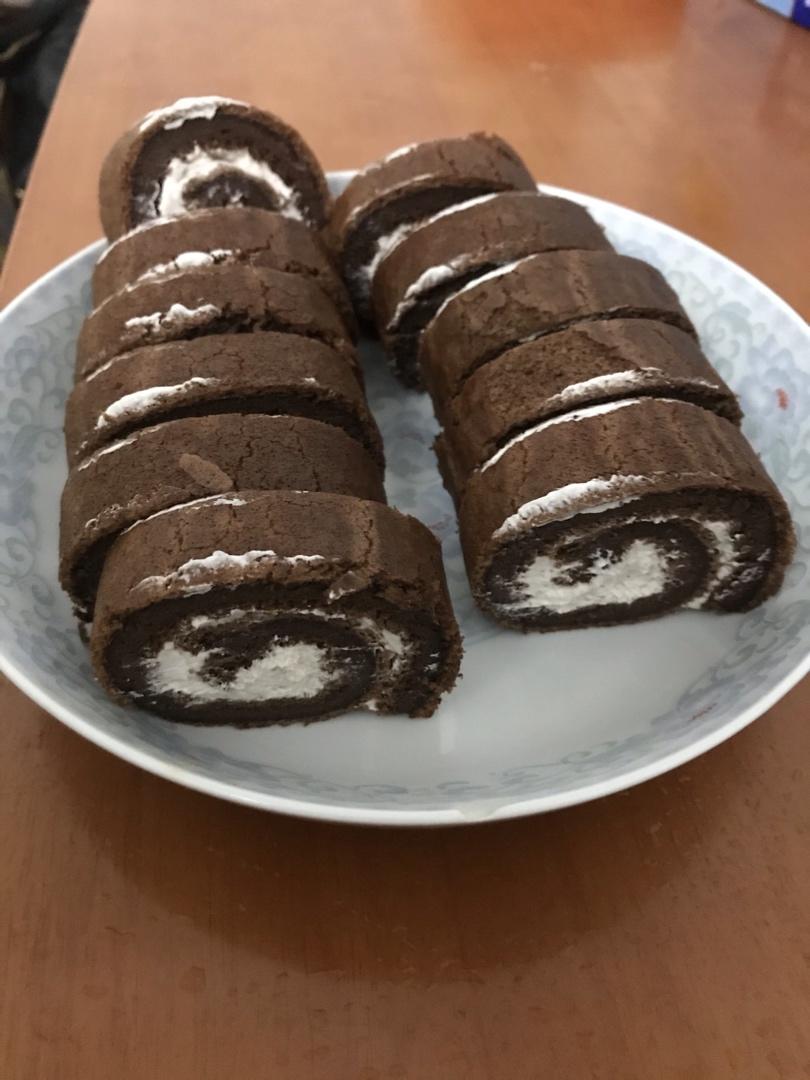 可可蛋糕卷