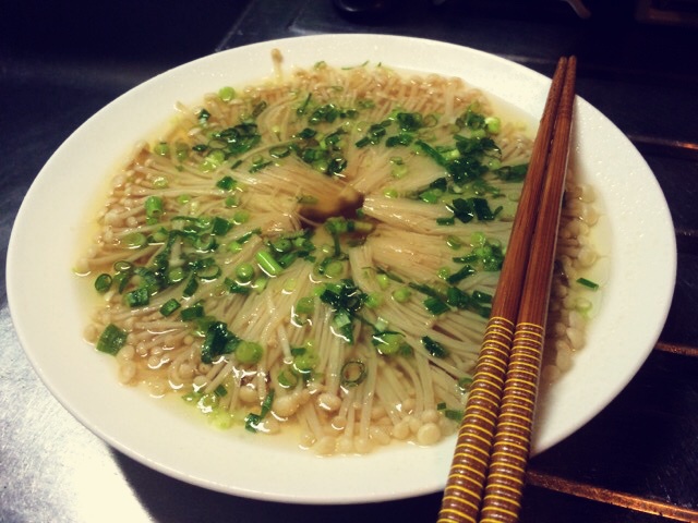 油泼金针菇