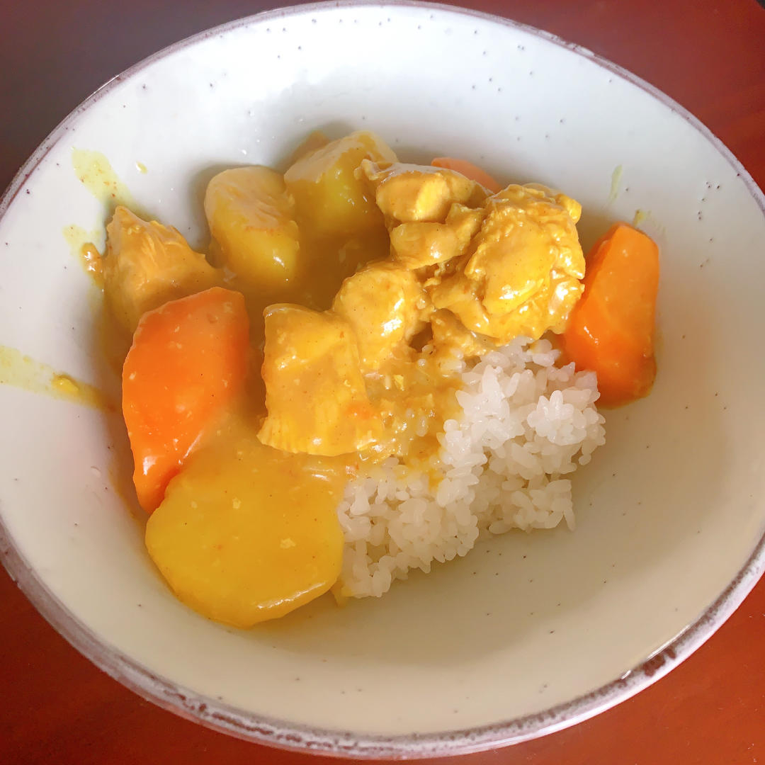 咖喱鸡（鸡胸肉版）