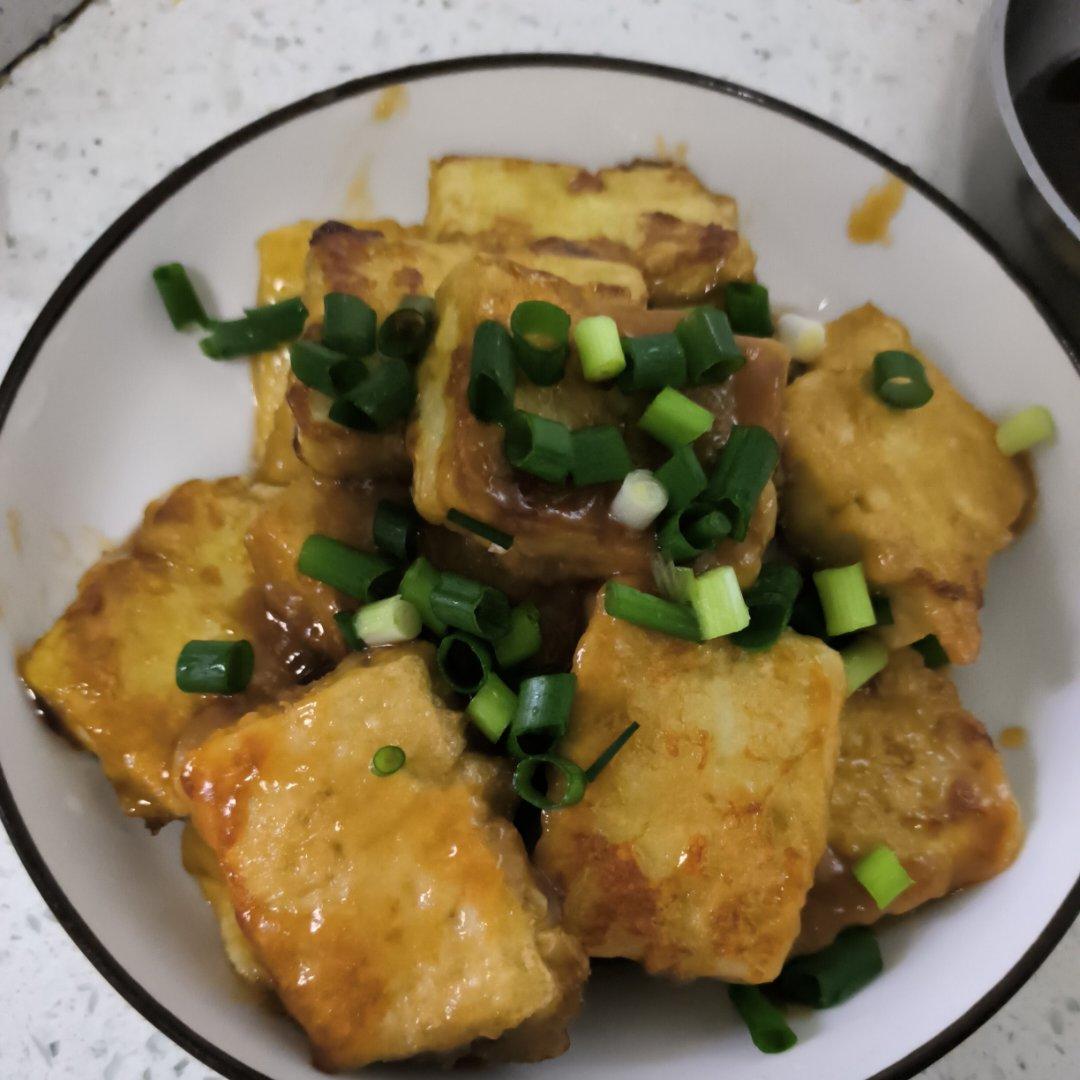 无敌好吃的香煎豆腐