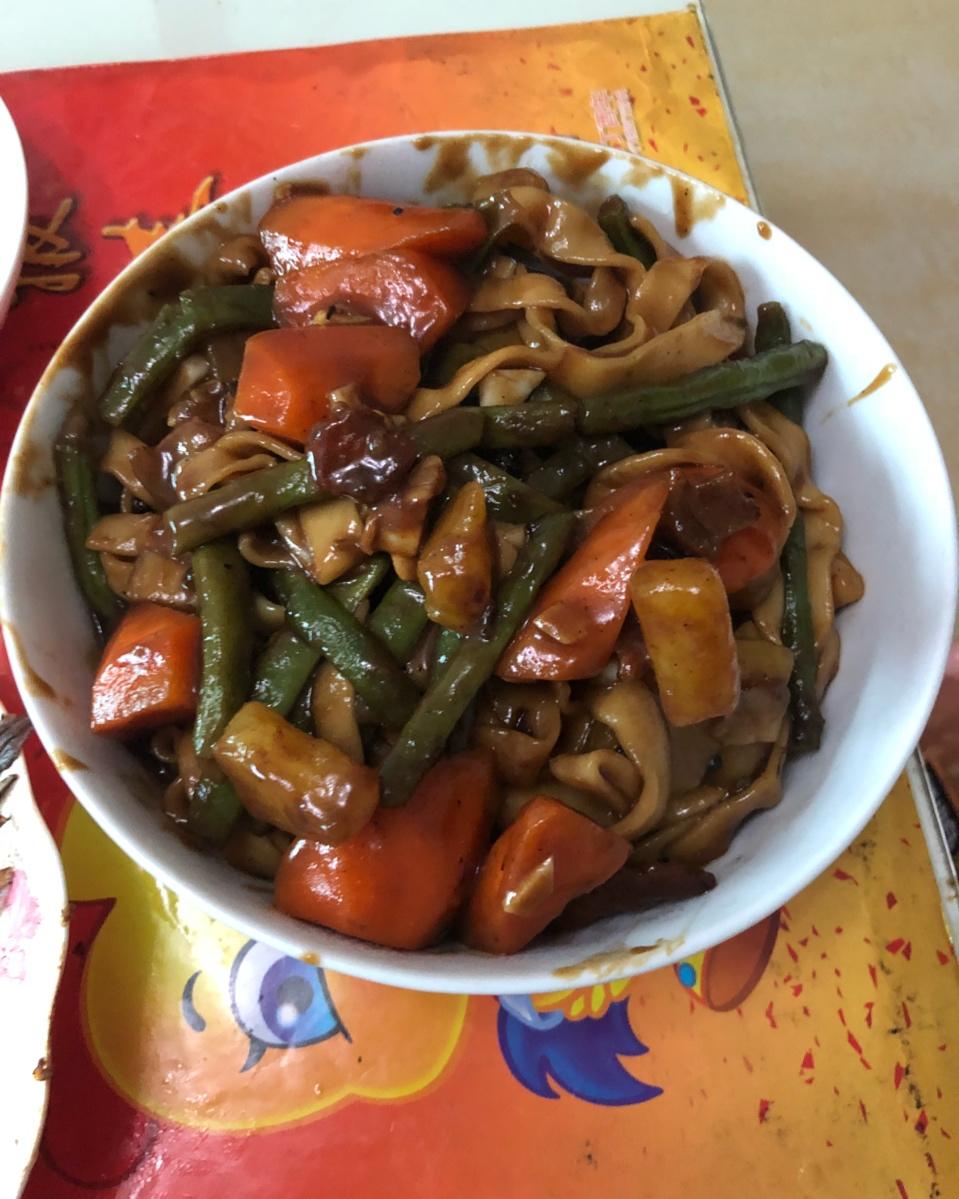 豆角焖面