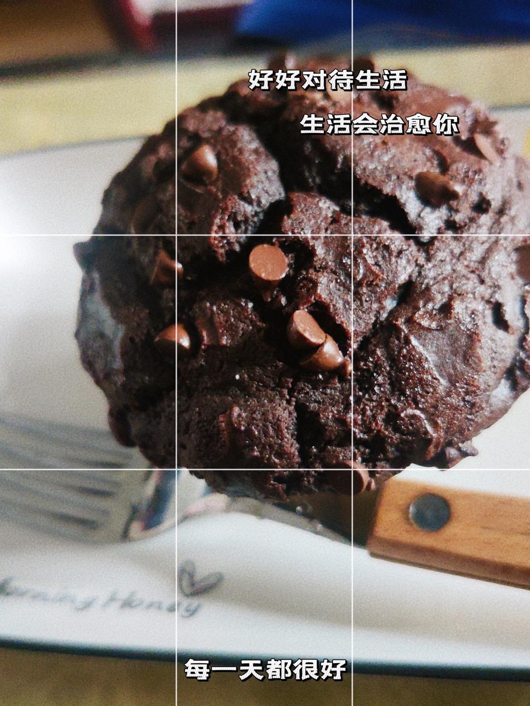 在家做巧克力蘑菇头麦芬蛋糕🍫