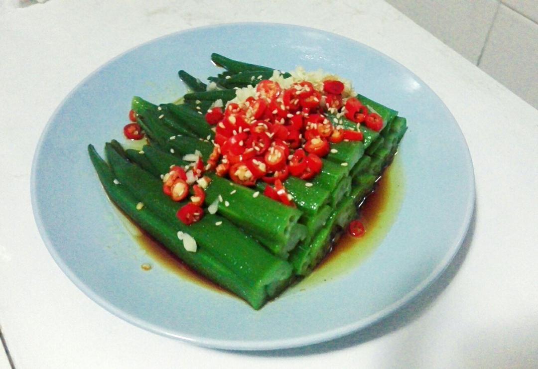 蒜蓉秋葵