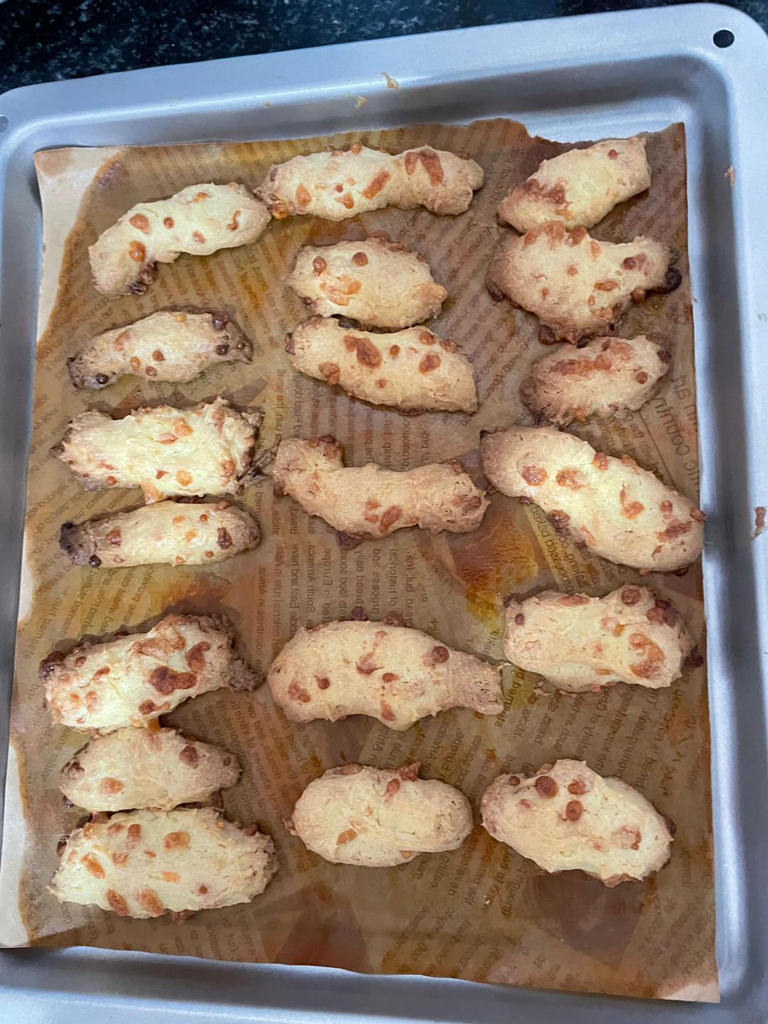 奶香芝士饼干条