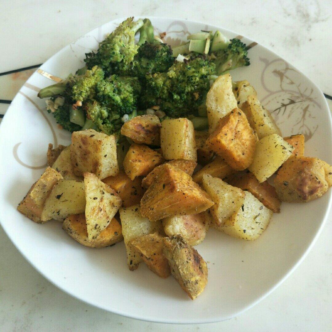 从此放弃油炸🥔烤杂蔬（土豆，红薯，藕片...）