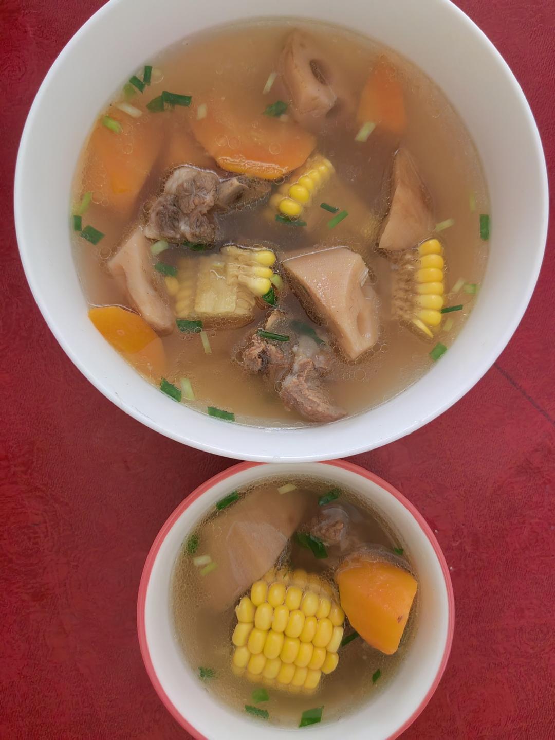 莲藕排骨汤
